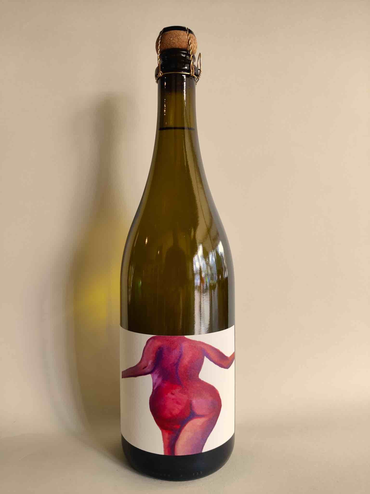 A bottle of Moondarra Cuvee Maree Blanc de Blanc Sparkling Wine from Gippsland, Victoria. 