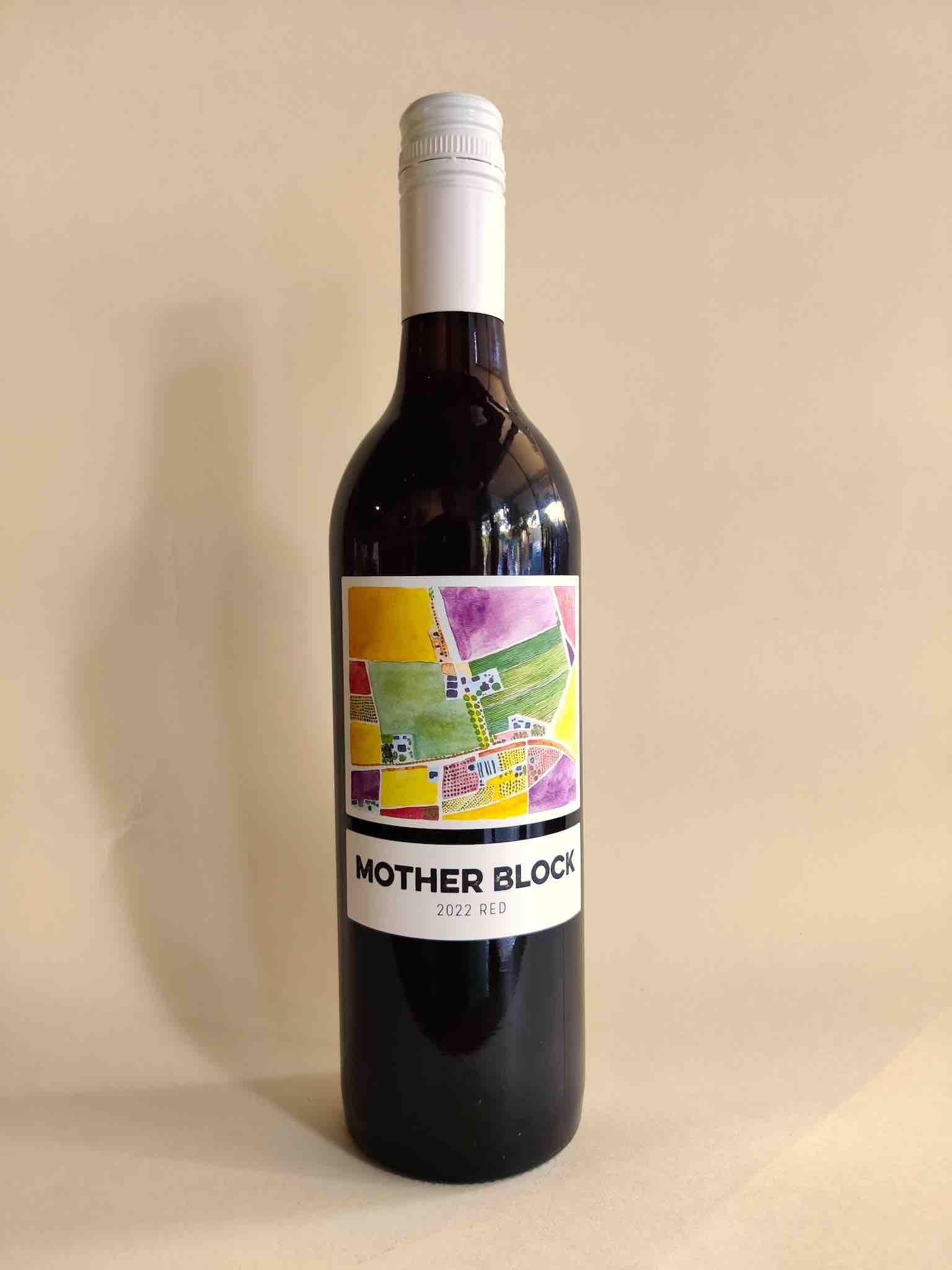 A bottle of Chalmers Mother Block Red Blend from Murray Darling Victoria.