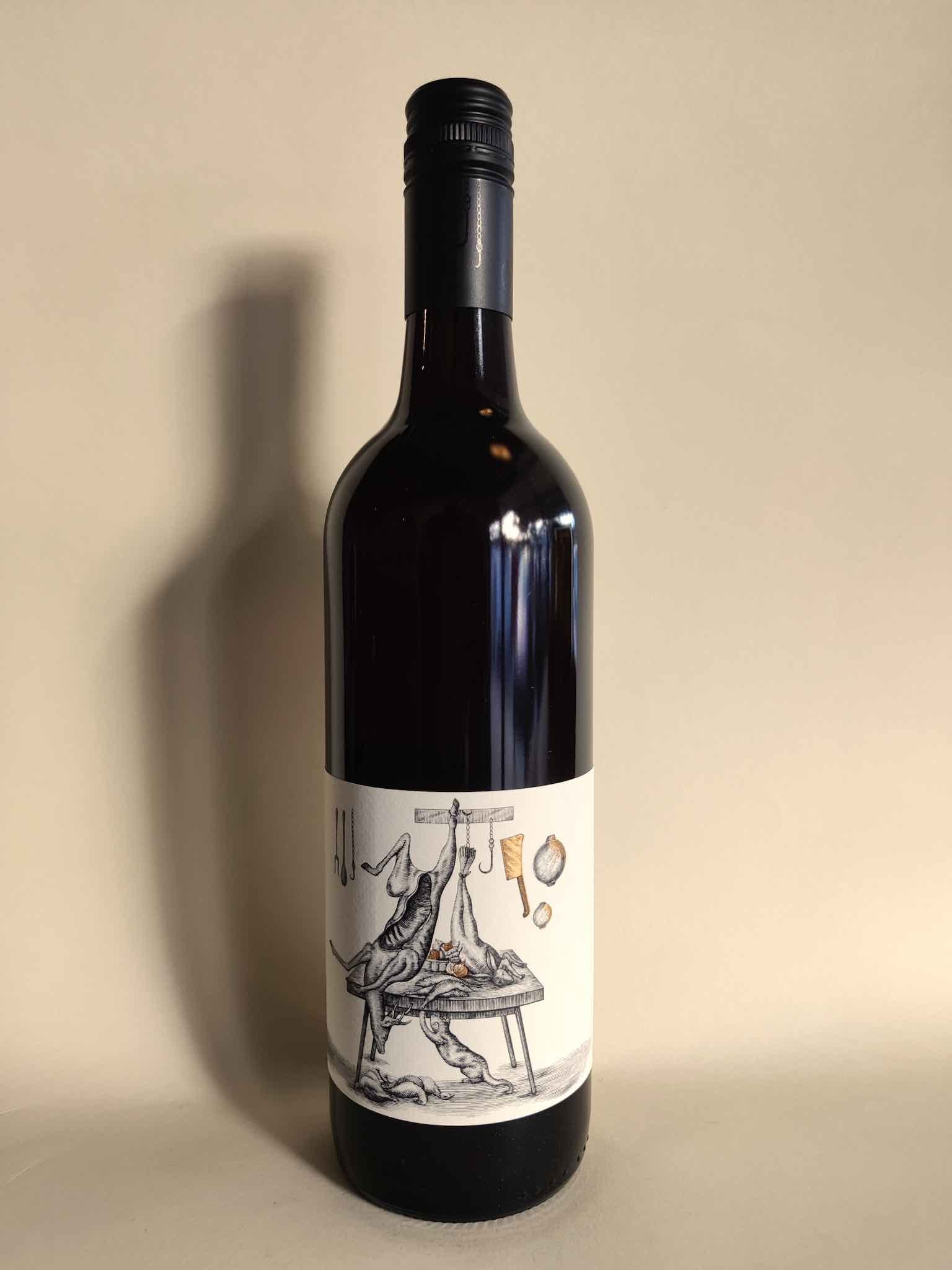 A bottle of Ravensworth Regional Sangiovese from Murrumbateman, New South Wales. 