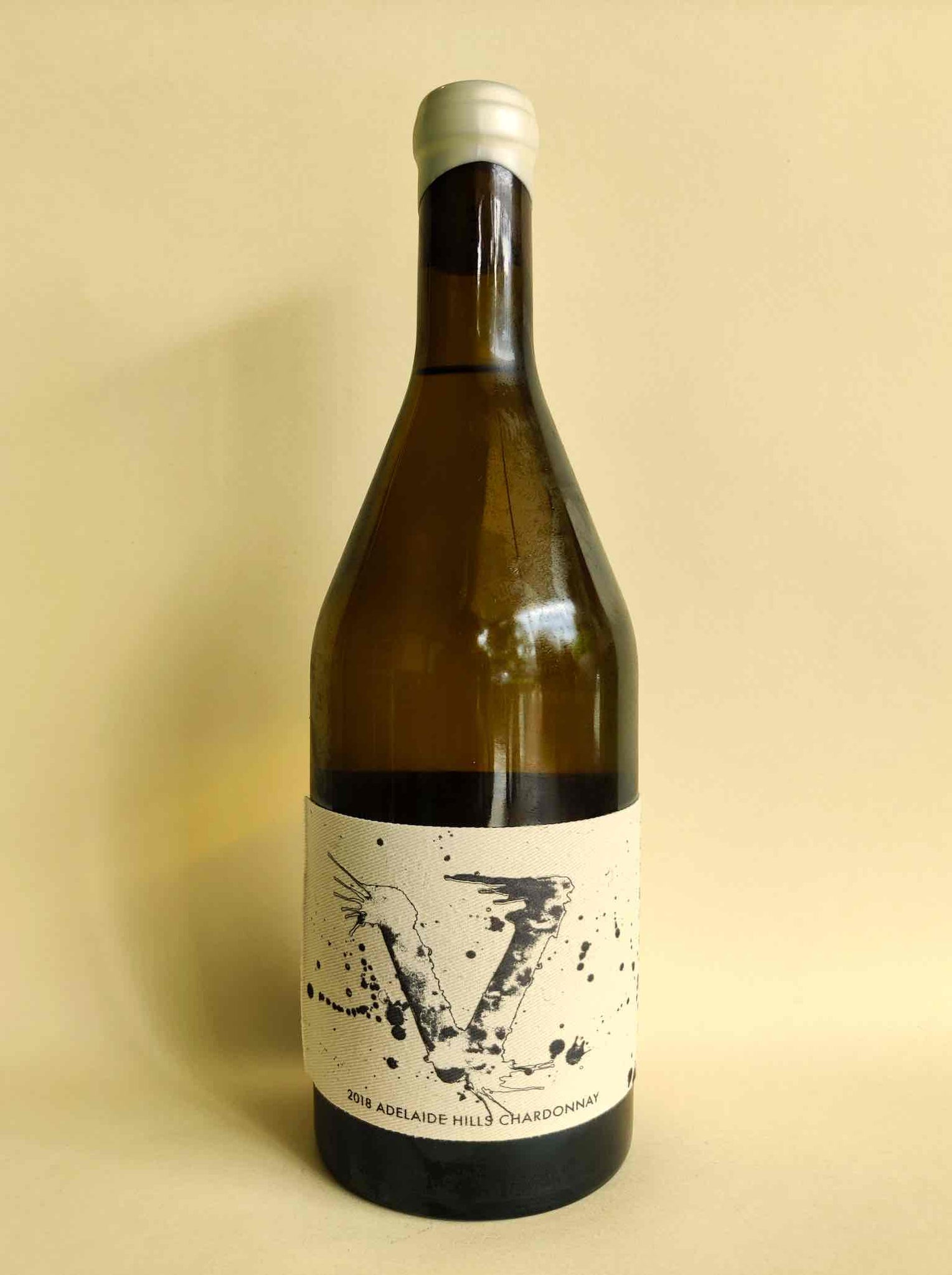 A bottle of 2018 Vanguardist Chardonnay from the Adelaide Hills, South Australia. 