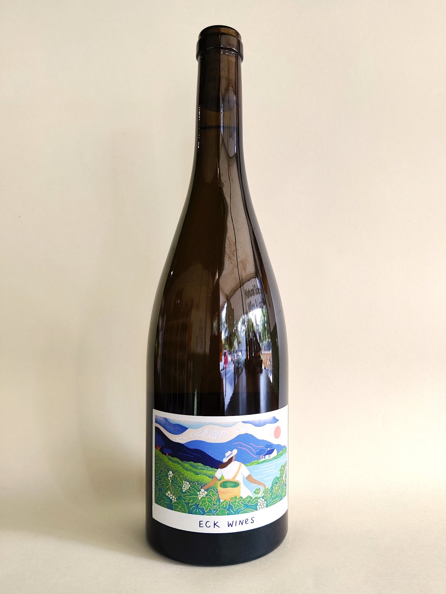 A bottle of ECK Wines Marsanne from Heathcote, Victoria.