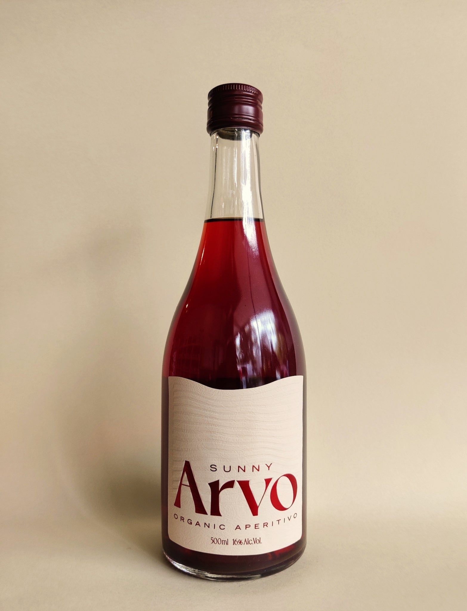 A bottle of Three Foxes Sunny Arvo Organic Aperitivo. 